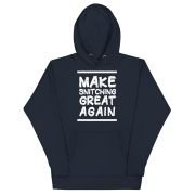 Make Snitching Great Again Motto Hoodie