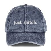 Just Snitch Vintage Hat